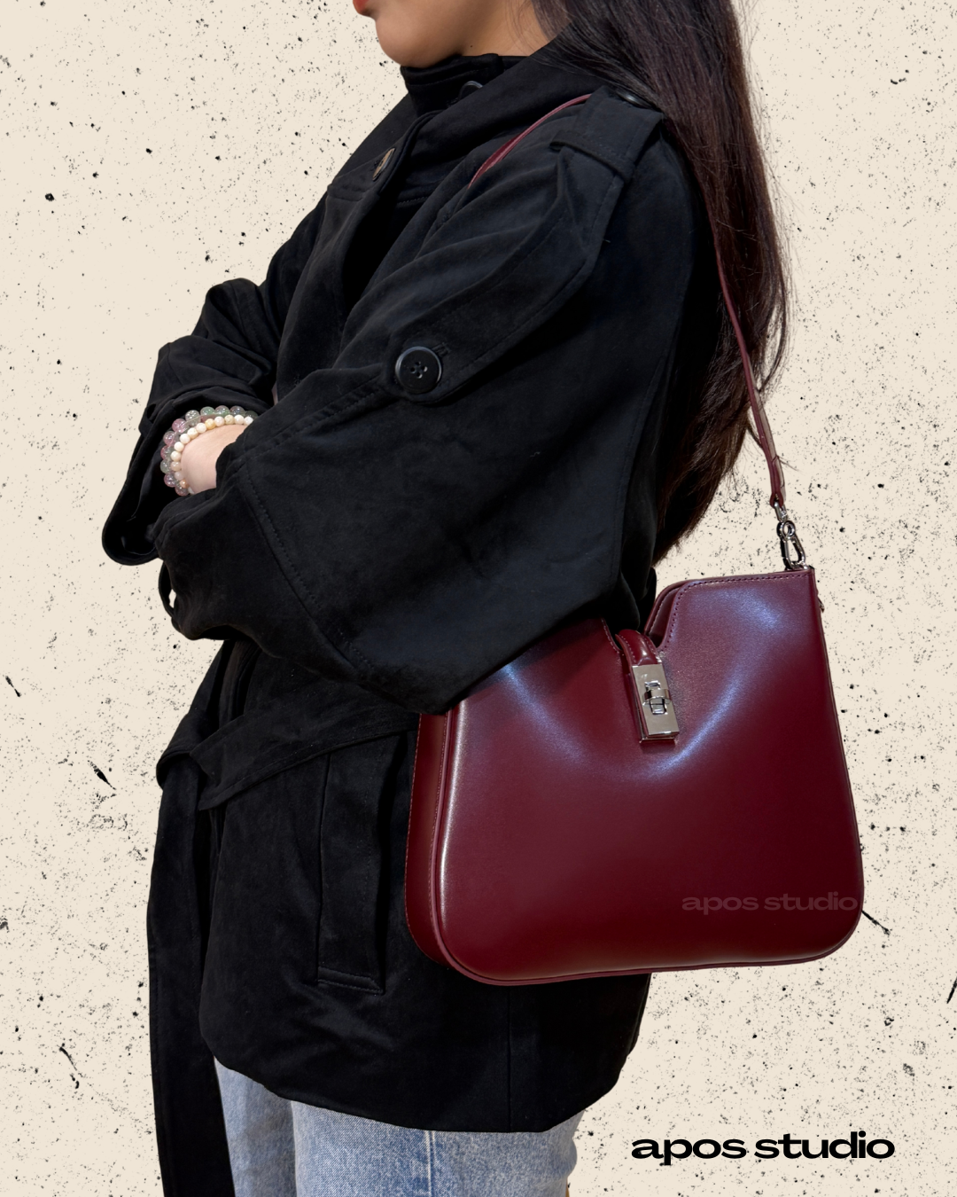 Elara (Wine Red)