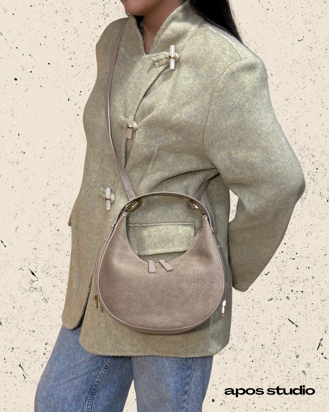 Lunaris (Beige Suede)