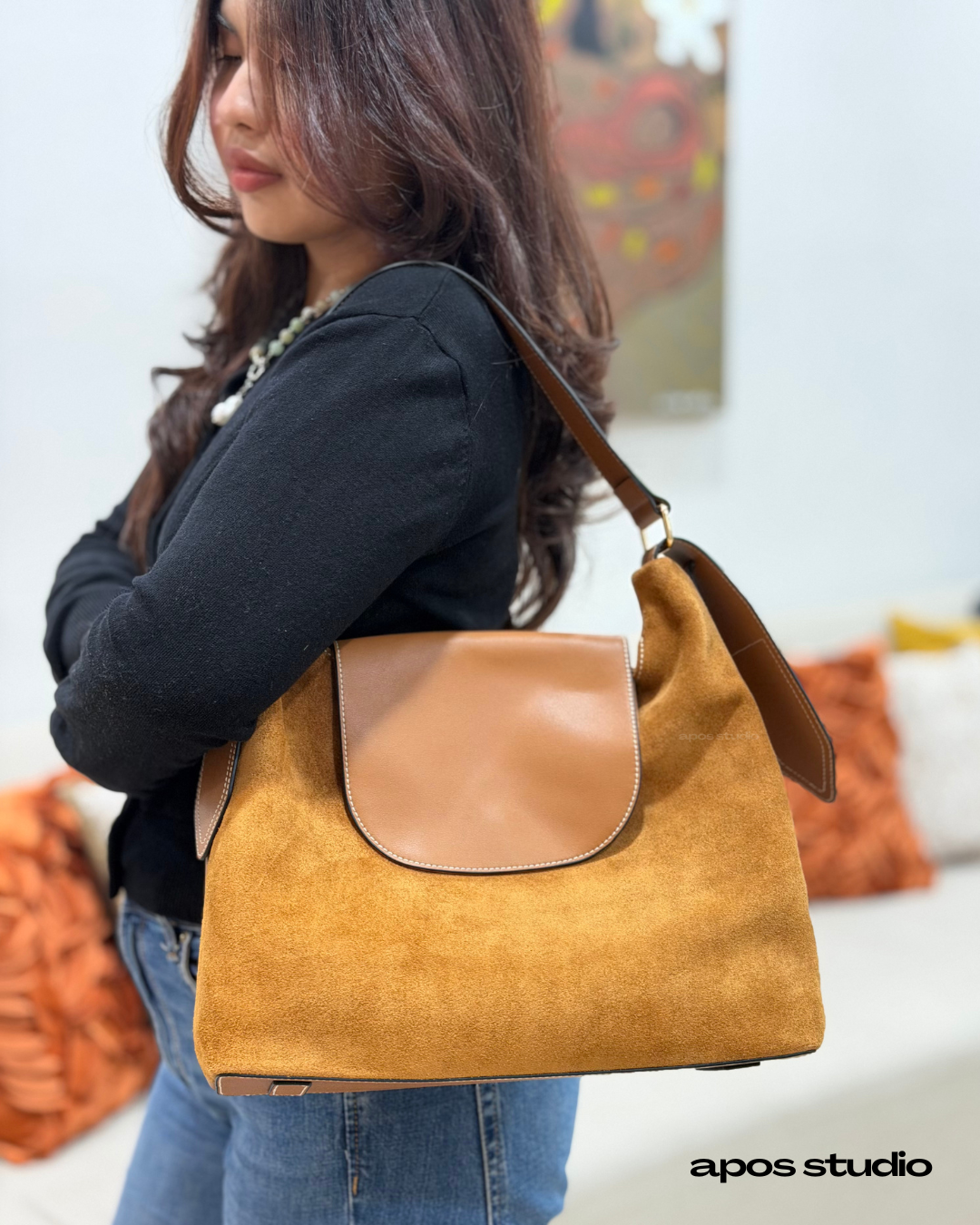 Josefina (Caramel Suede)