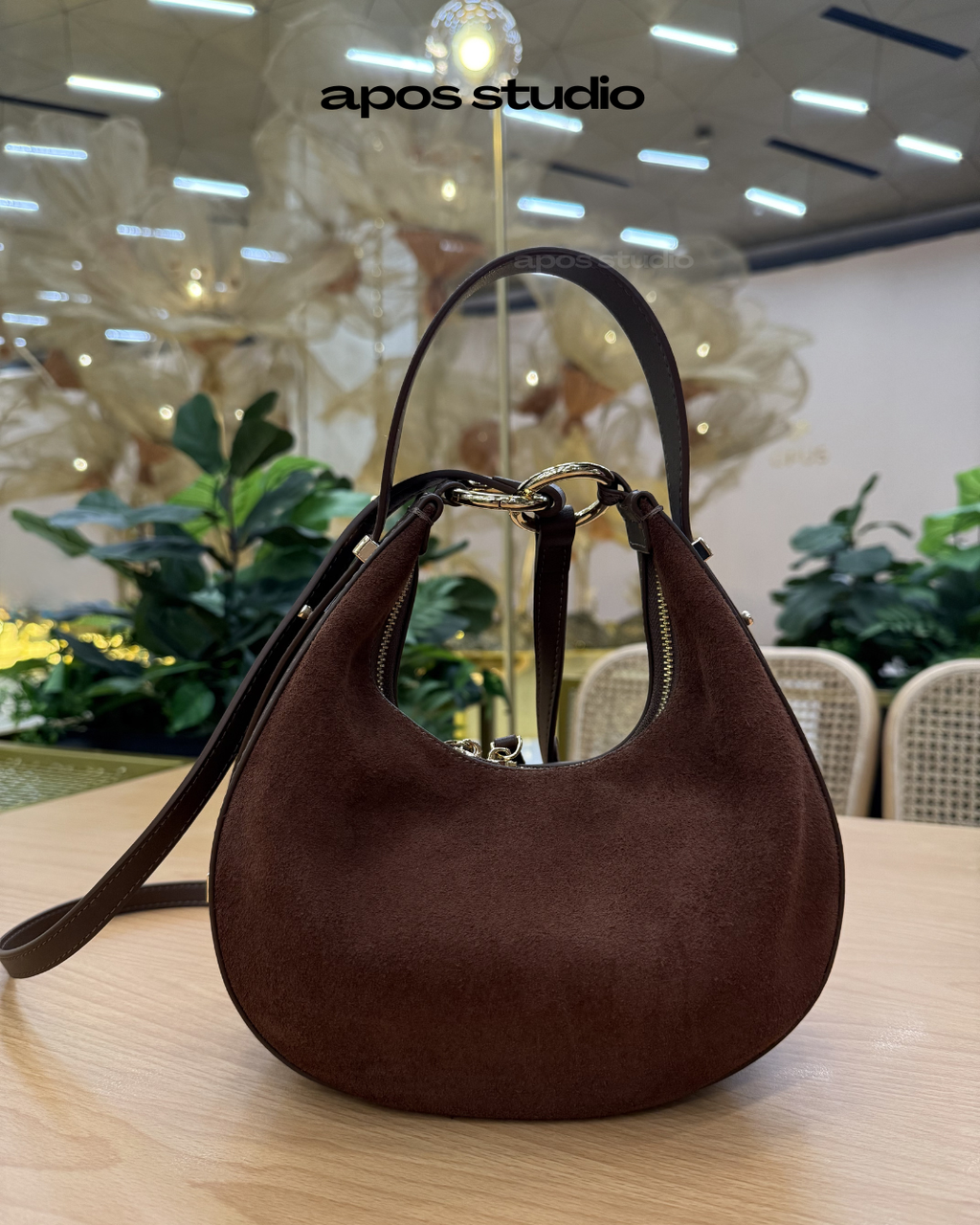 Lunaris (Choco Brown Suede)