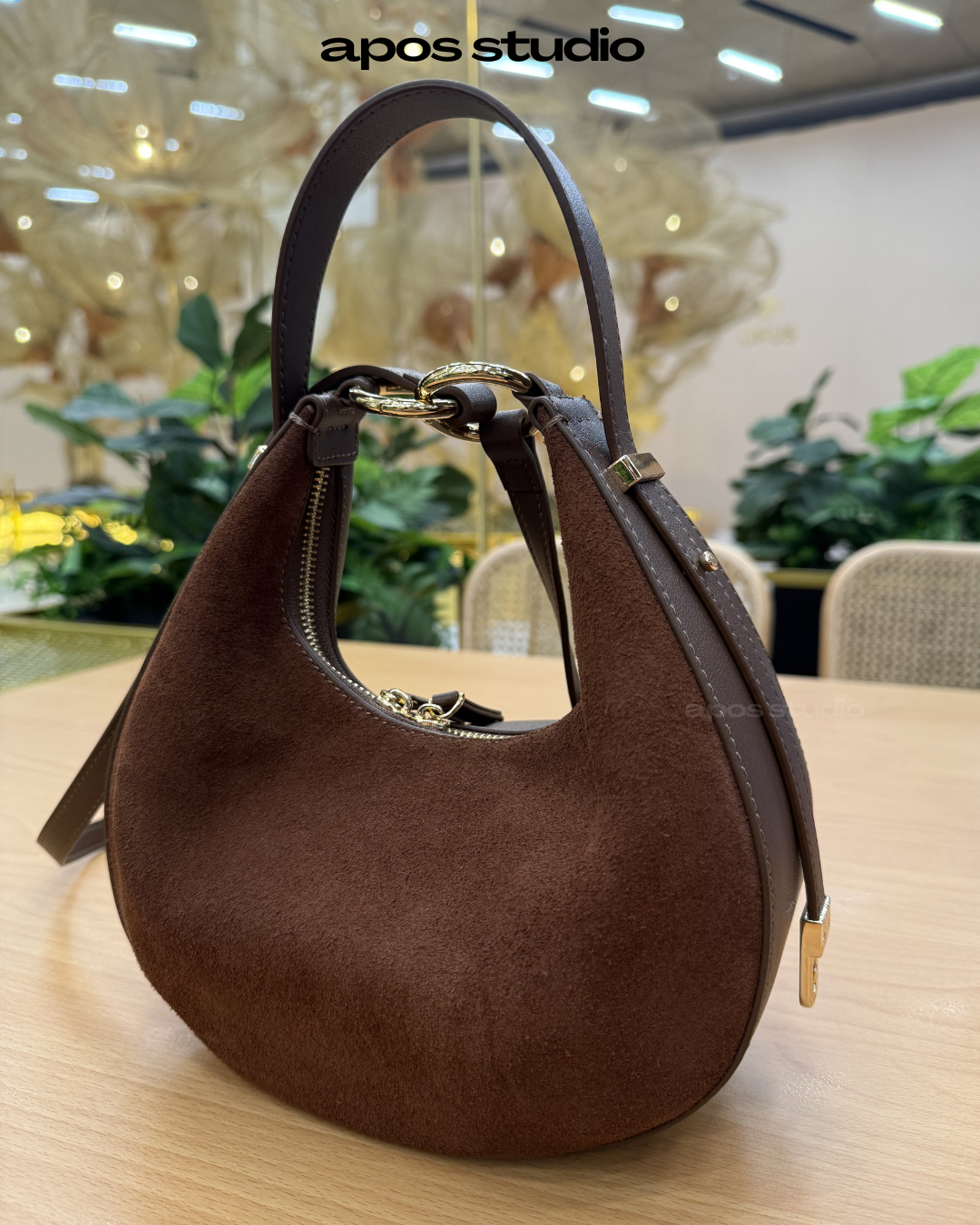Lunaris (Choco Brown Suede)