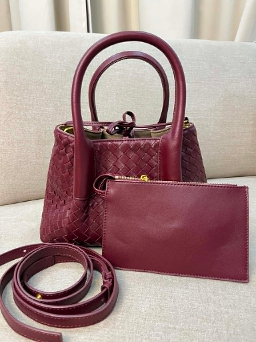 Eveline Burgundy I Seconds  Sale CODE E3